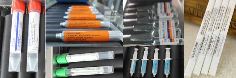 Horizontale Fläschchen-Etikettiermaschine Anmeldung