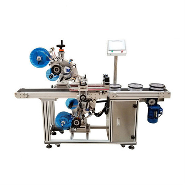 Automatic Top and Bottom Flat Labeling Machine