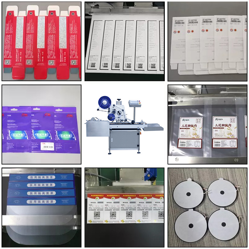 Etikettiermaschine für Flachbeutel Anmeldung