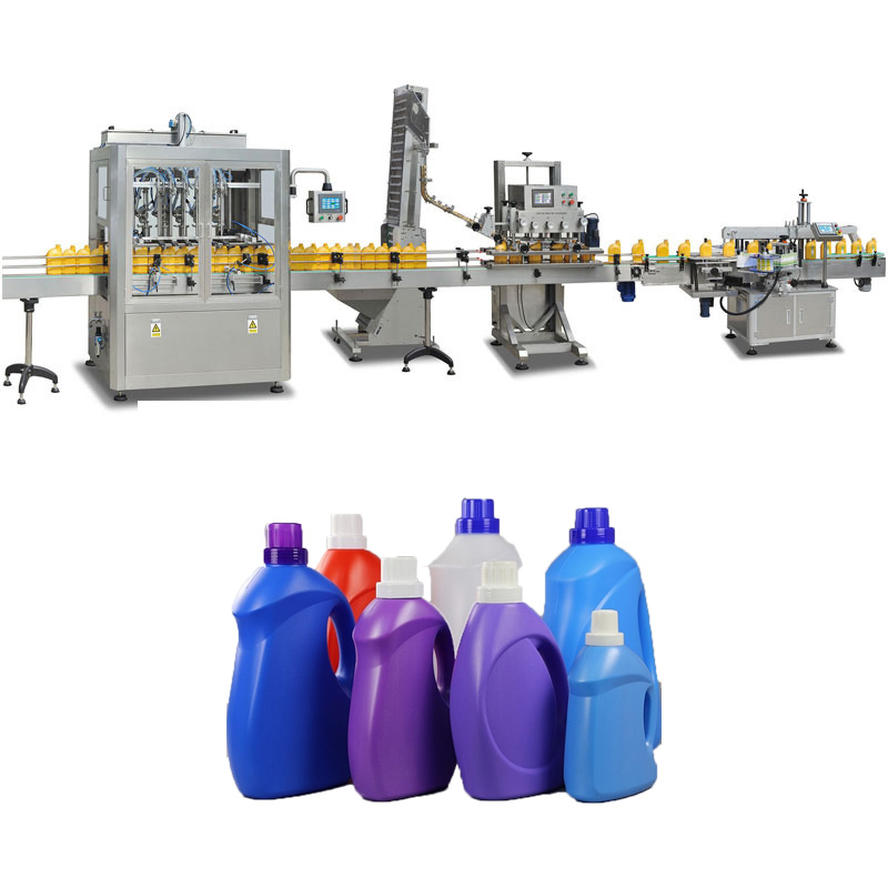 Liquid Detergent Filling Machine