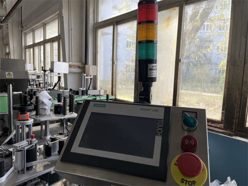 PLC man-machine touch control screen