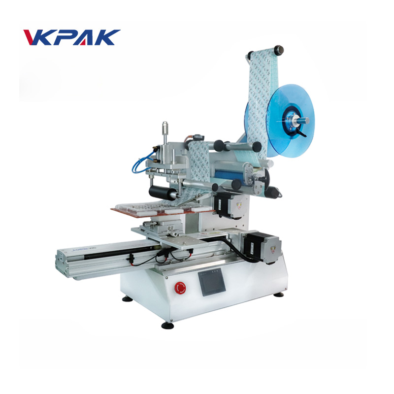 VK-T803 Semi Automatic Label Applicator Machine For Surface Labeling