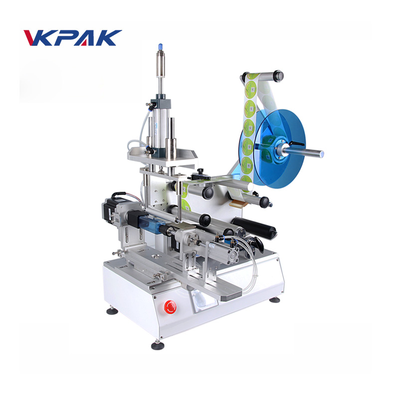VK-T805 Semi Automatic Rolling Labeling Machine For Square Bottle