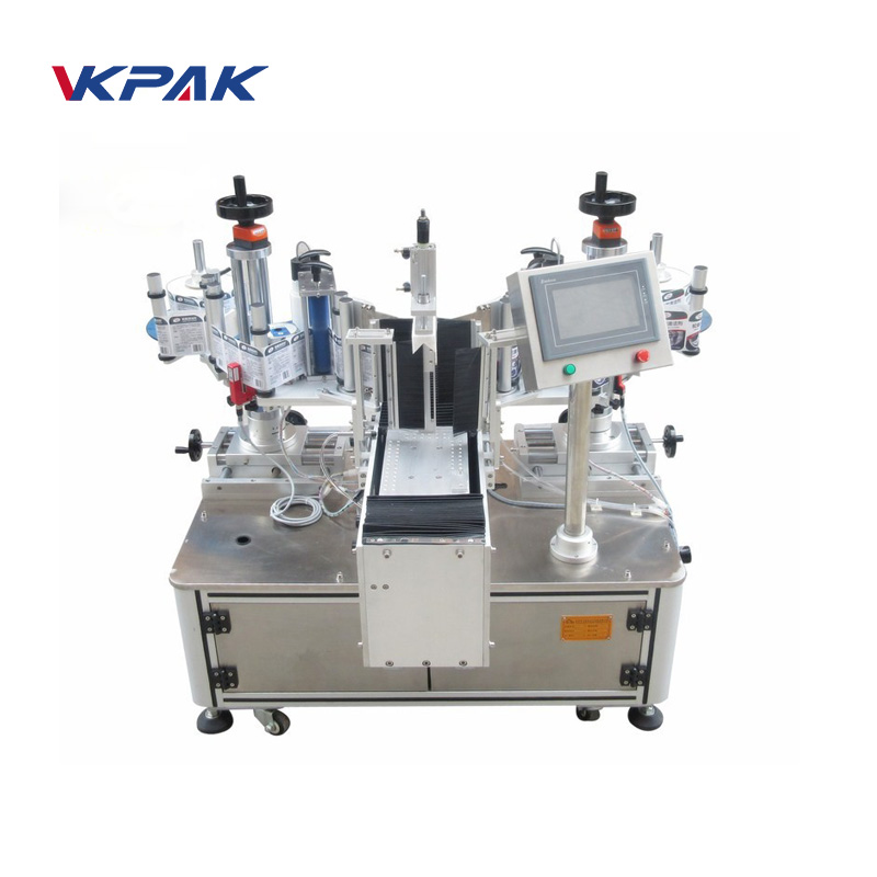 VK-T806 Semi Automatic Double Side Sticker Labeling Machine